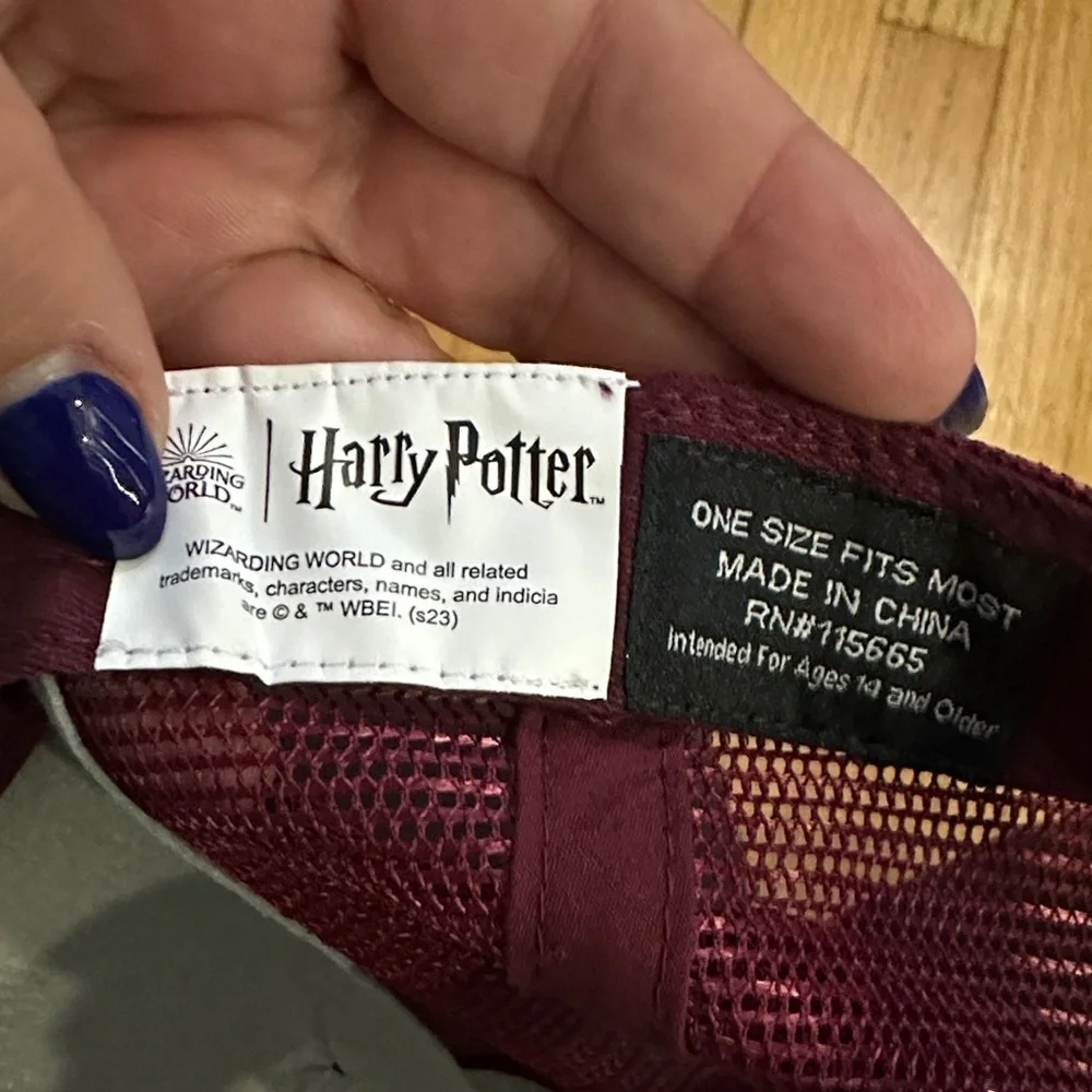 Warner Bros. Burgundy Harry Potter Cap